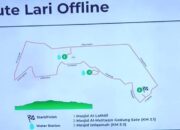 “Peta Palestina” Jadi Rute 400 Peserta Run For Gaza di Bandung
