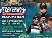Peduli Palestina, Indonesia Peace Convoy Keliling Bandung Serukan Kemerdekaan Palestina   