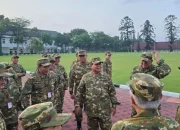 Anggota Kabinet Merah Putih Berseragam Komcad di Akmil