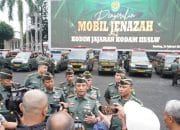 Perkuat Kemanunggalan dengan Rakyat, Kodam III Siliwangi Serahkan Mobil Jenazah Untuk seluruh Kodim