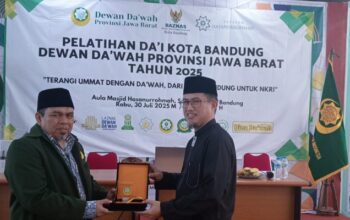 Baznas Kota Bandung Kolaborasi dengan Dewan Da’wah Jabar Gelar Pelatihan Dai Pemberdayaan Ekonomi Ummat Cegah Pemurtadan Akibat Kemiskinan