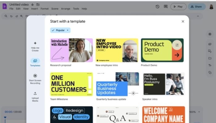 Google Vids Kini Hadir dengan Avatar AI dan Versi Gratis!