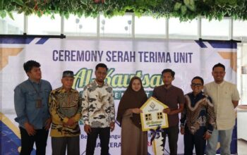 PT Unchu Multi Indonesia Wujudkan Hunian Nyaman di Perumahan Al-Kautsar Moslem City Melalui Serah Terima Rumah