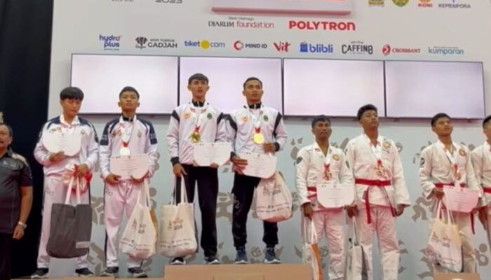 Atlet KJI Dominasi Raihan Medali Showsystem di PON Beladiri