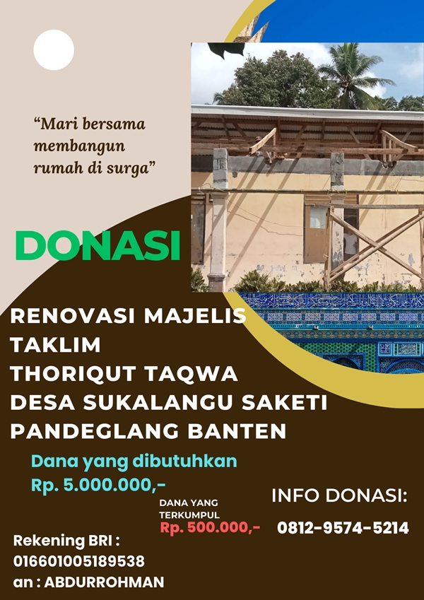 Donasi Masjid