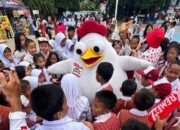 Mie Kremezz Punya Kemasan Baru & Maskot “Ayam Kremezz Segitiga” yang Lucu