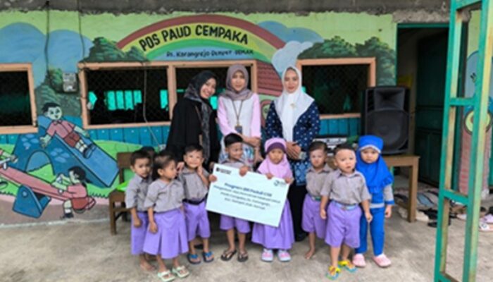 BRI Peduli Hadirkan Alat Permainan Edukatif Dukung PAUD Cempaka Demak