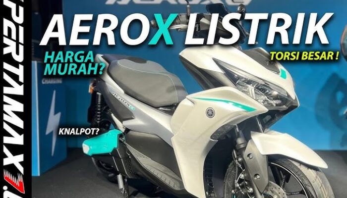 Yamaha Aerox Listrik Dilaunching di India, Kapan Masuk Pasar Indonesia?