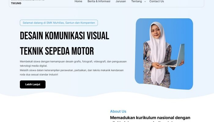 Wujudkan Digitalisasi Sekolah, StudioHub.id Tuntaskan Pembuatan Website Resmi SMK Muhammadiyah 13 Tikung