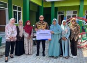Tingkatkan Fasilitas Publik, BRI Serahkan Bantuan Pembangunan Ruang Kelas KB Irsyadul Wildan