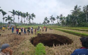 Lubang Raksasa Muncul Tiba-tiba di Sumatra Barat, Ahli Ungkap Penyebabnya
