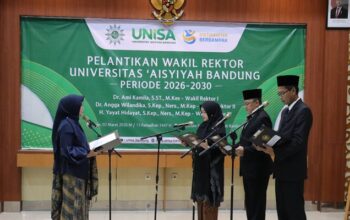 Tiga Wakil Rektor Baru UNISA Bandung Siap Perkuat Tata Kelola dan Mutu Akademik