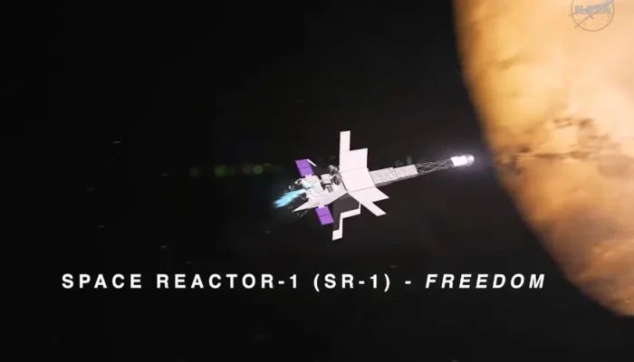 Pesawat Nuklir SR-1 Freedom NASA Siap Terbang ke Mars 2028