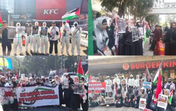 Aksi Di Depan Gerai Restoran Cepat Saji, Massa ABABIL Kembali Serukan Boikot Israel