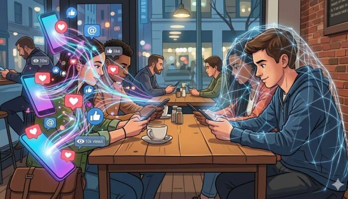 Paradoks Media Sosial: Terhubung di Dunia Maya, Terisolasi di Dunia Nyata