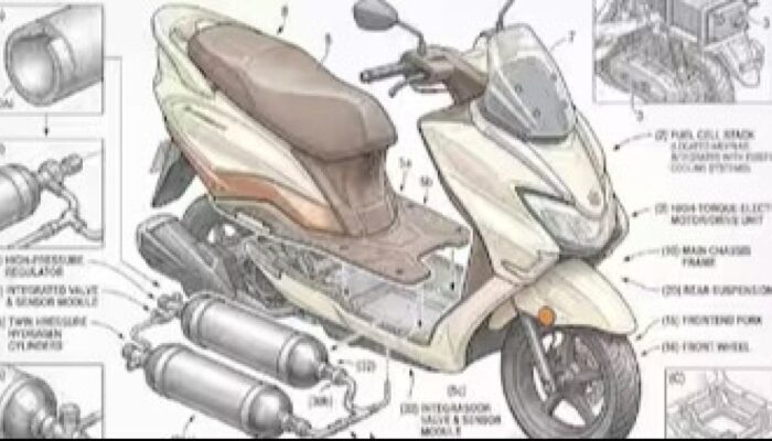 Toyota Garap Skuter Hidrogen Revolusioner Berbasis Suzuki Burgman