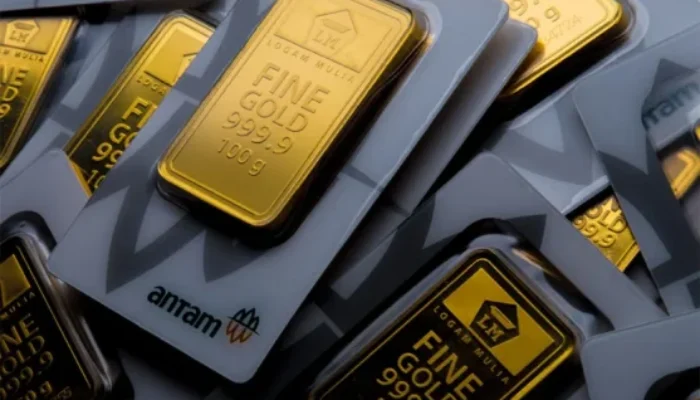 Harga Emas Antam Naik Tipis Menjadi Rp2.733.000 Per Gram
