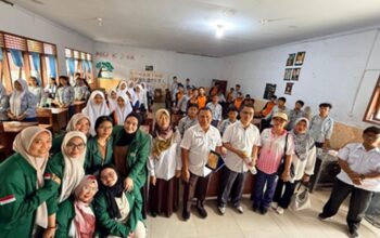 Mahasiswa Pascasarjana FKM USU Edukasi Bahaya Narkoba di SMP Negeri 9 Tebing Tinggi