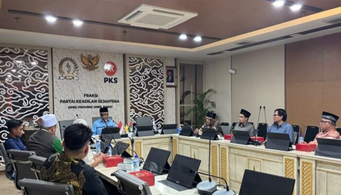Terima Audiensi Dengan Dewan Dawah Jabar, F PKS DPRD Jabar Siap Kerjasama Program