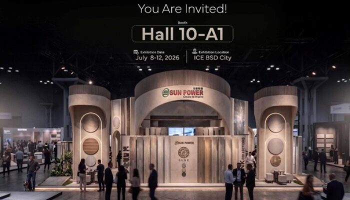 Hadir Lagi di IndoBuildTech 2026, Sun Power Ceramics Usung Konsep “The Dune”