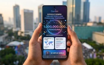 Aplikasi Google Gemini Tembus Satu Miliar Pengguna Aktif Bulanan