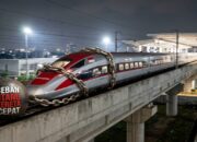 Ilustrasi kereta cepat